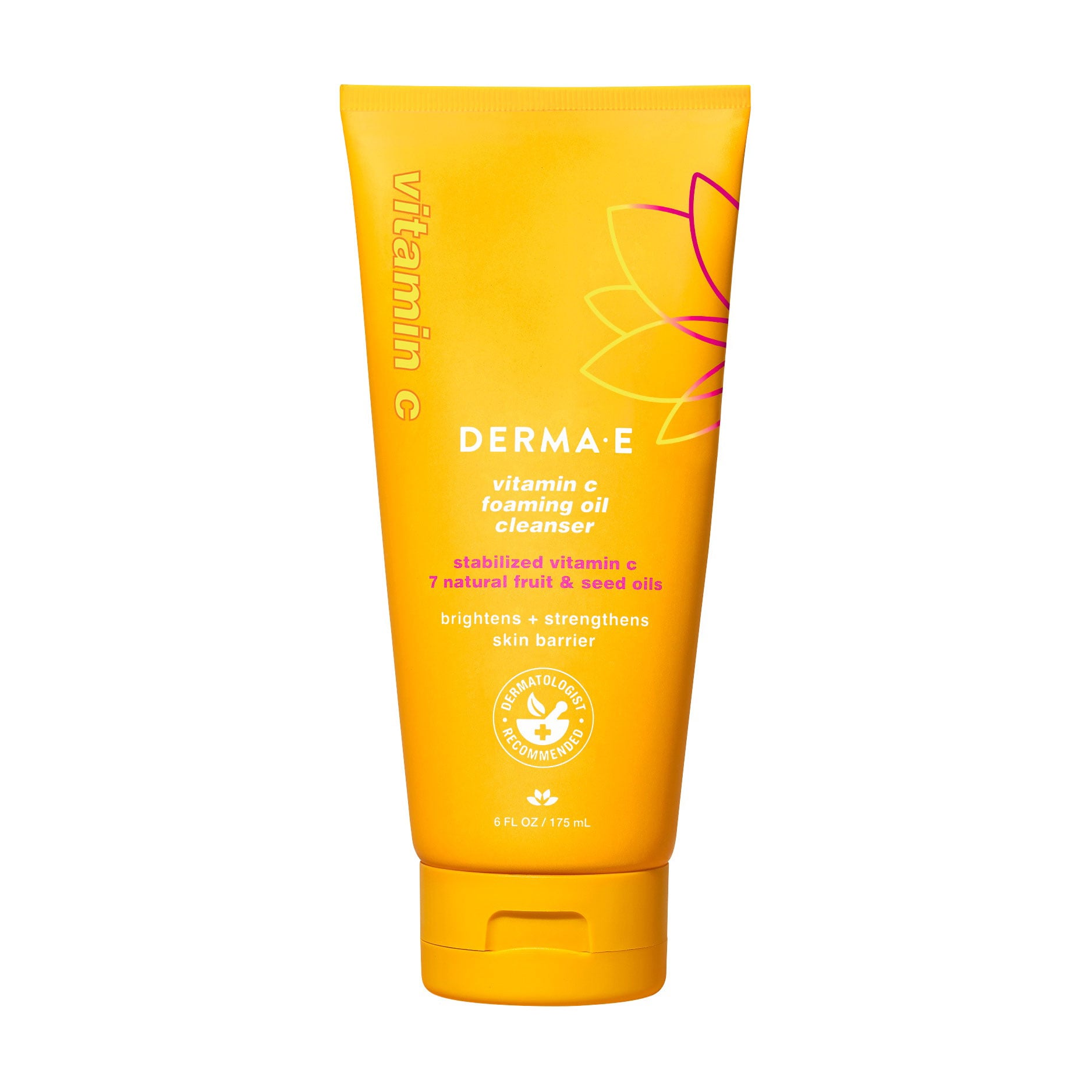 Очищувальна олія-пінка для обличчя Derma E Foaming Oil Cleanser з вітаміном С, 175 мл