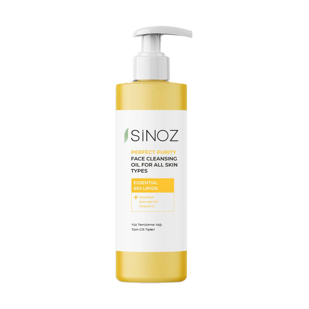 Очищувальна олія Sinoz Perfect Purity Face Cleansing Oil для всіх типів шкіри обличчя, 400 мл